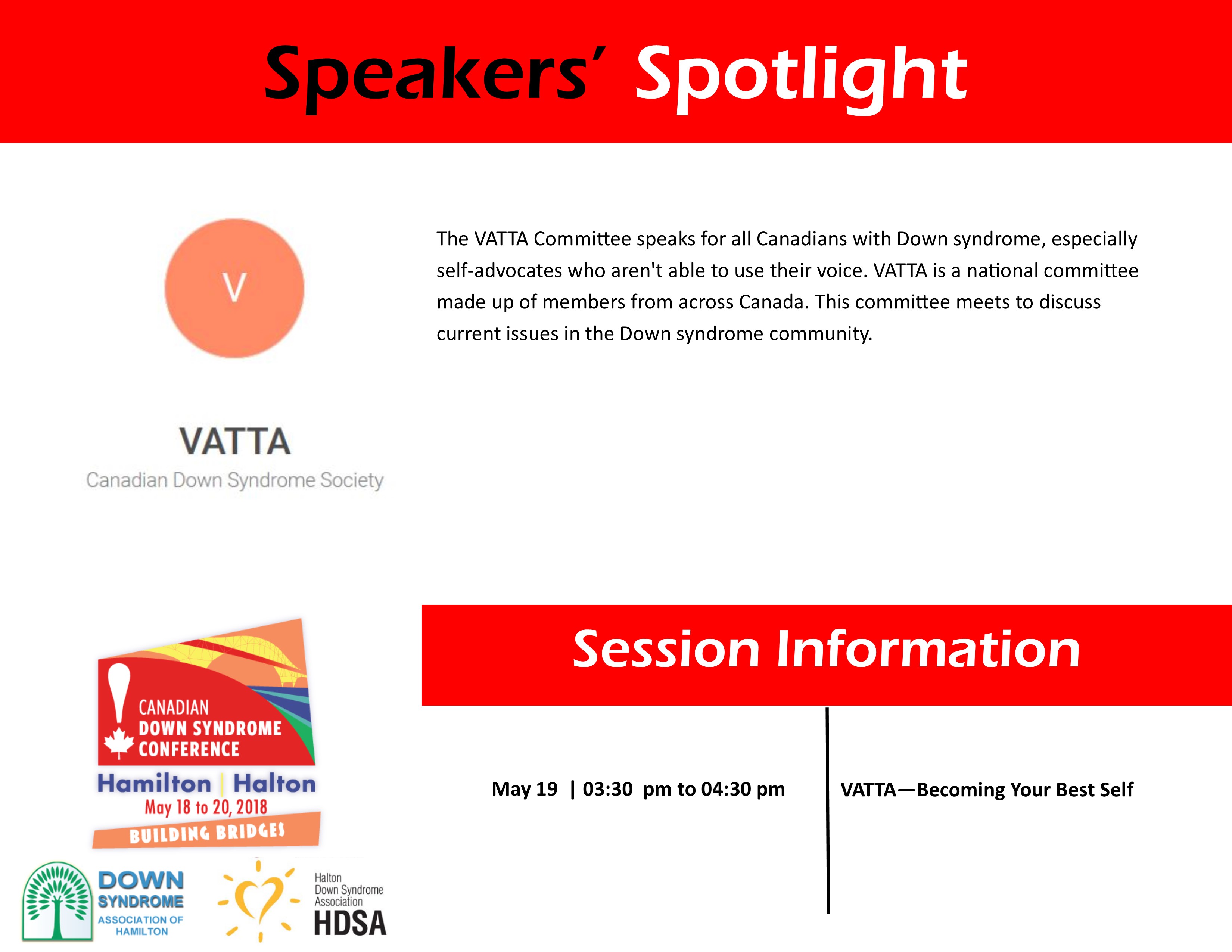 Speaker Spotlight Poster VATTA